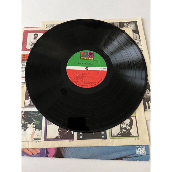 All In The Family LP 1971 Atlantic Records SD 7210 Orig Inner+Insert Booklet EX - Picture 9 of 10